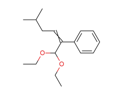 ((E)-1-Diethoxymethyl-4-methyl-pent-1-enyl)-benzene